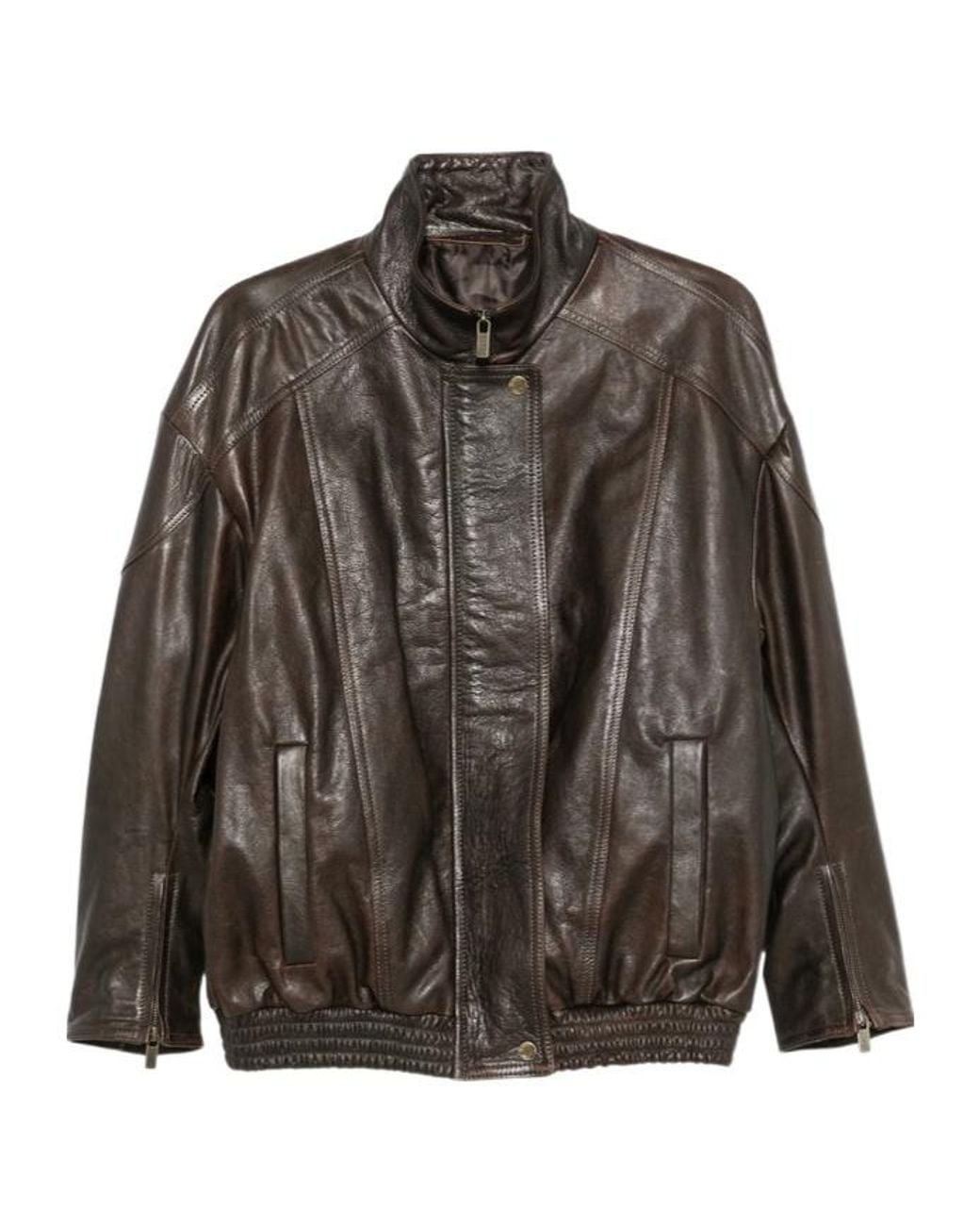Salvatore Santoro Brown Long-Sleeve Jacket