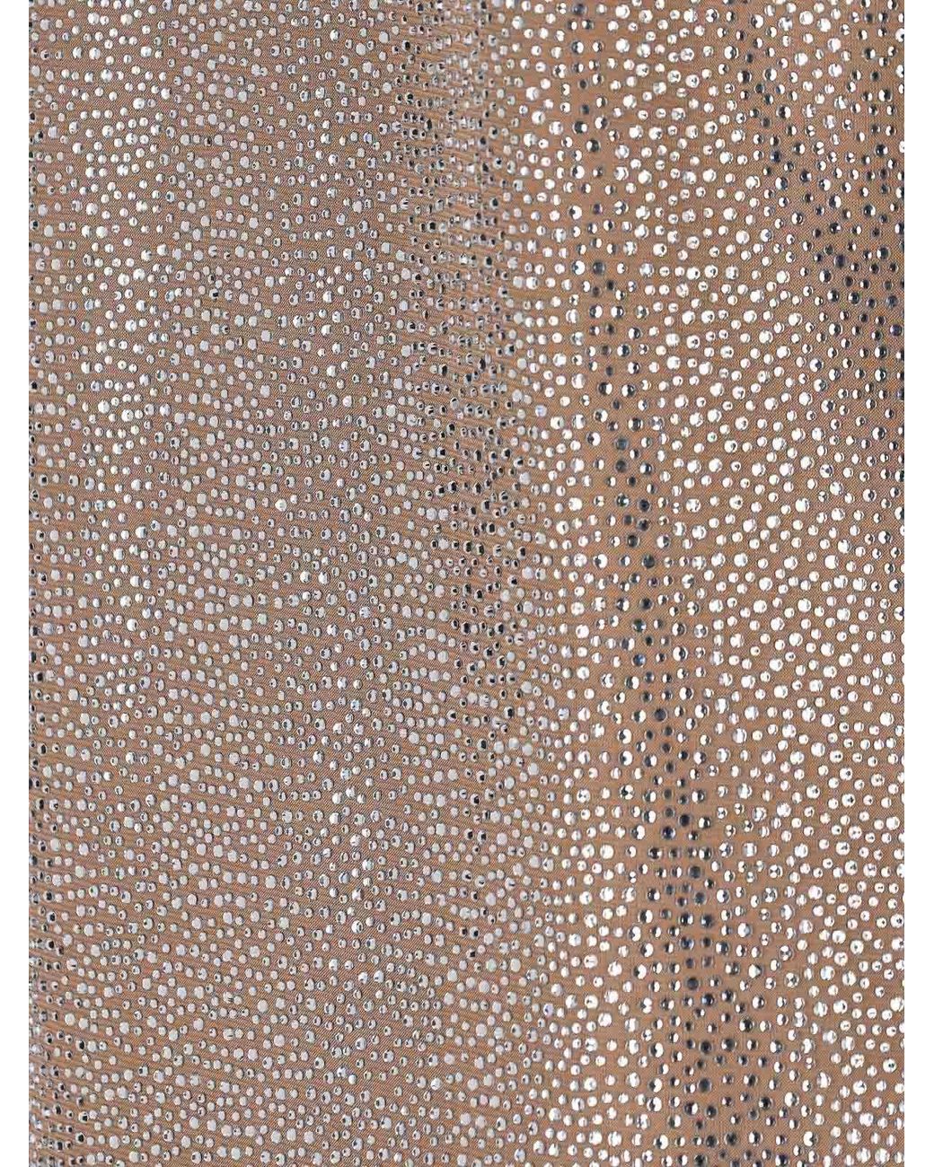 GIUSEPPE DI MORABITO Multicolor Rhinestone Mini Dress