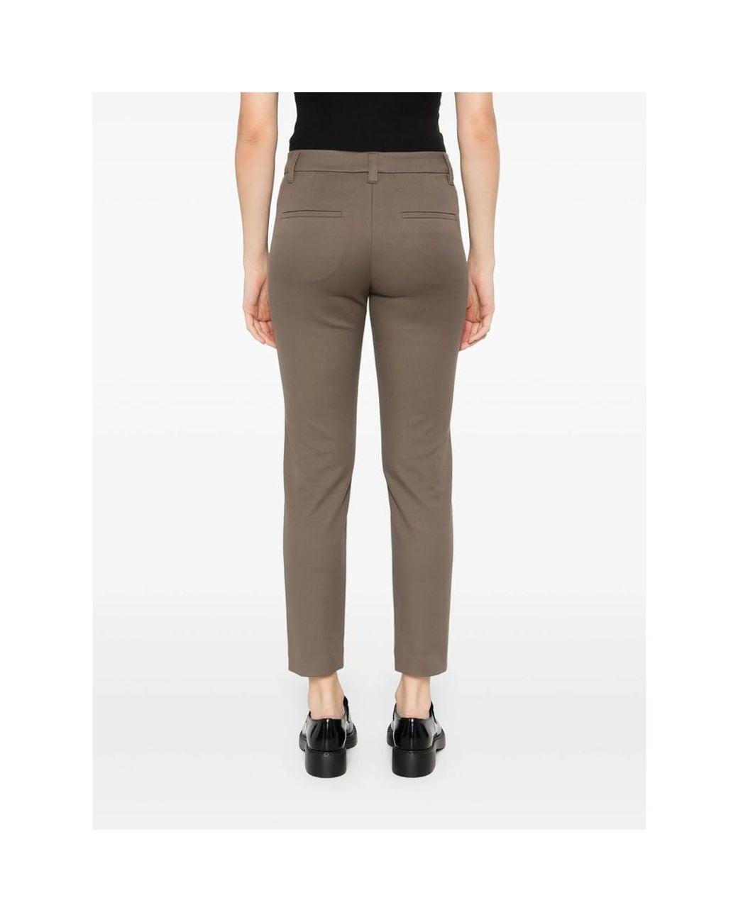 Brunello Cucinelli Gray Slim-Fit Trousers