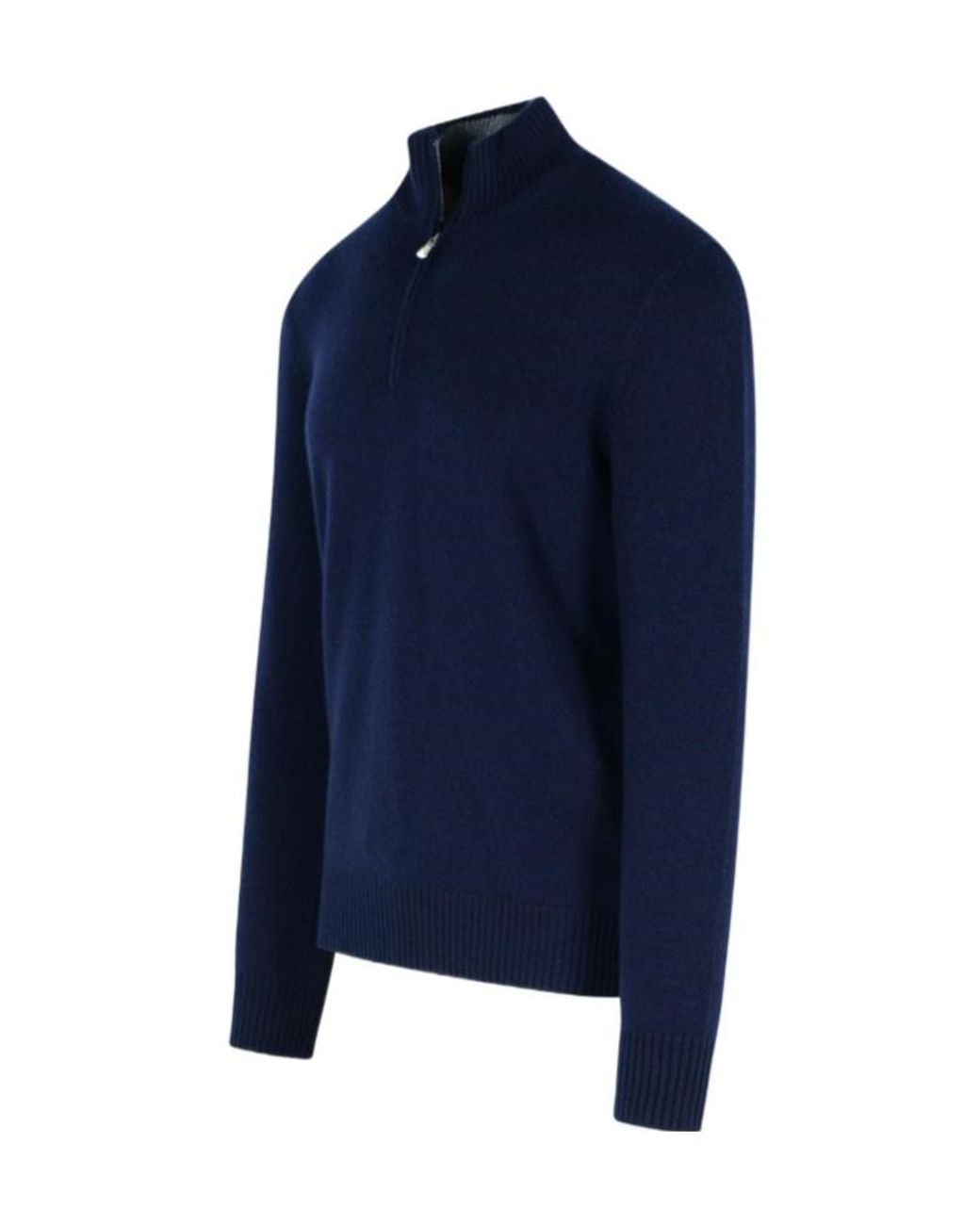 Gran Sasso Blue High-Neck Jumper for men