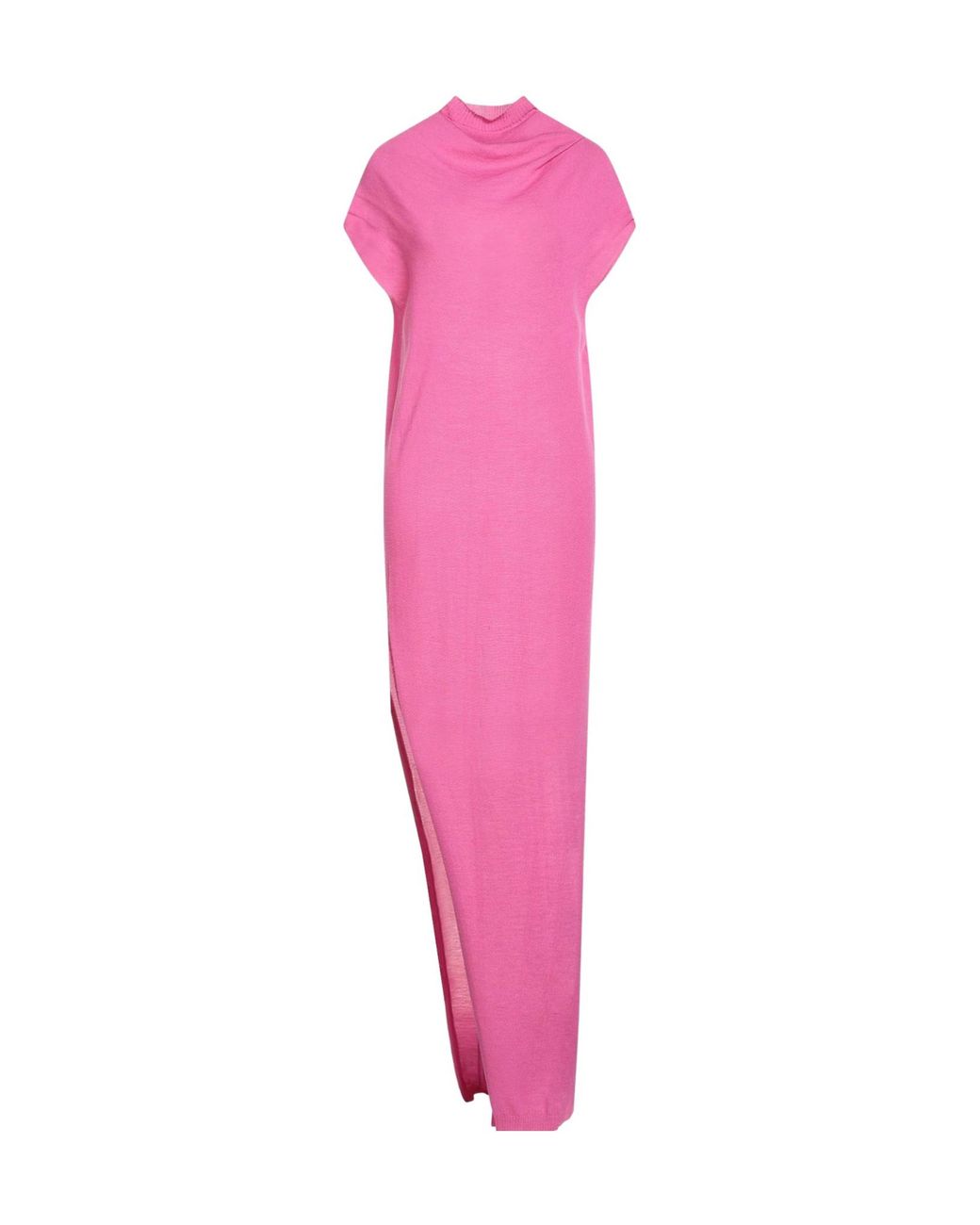 Rick Owens Pink Turtleneck Vest Dress