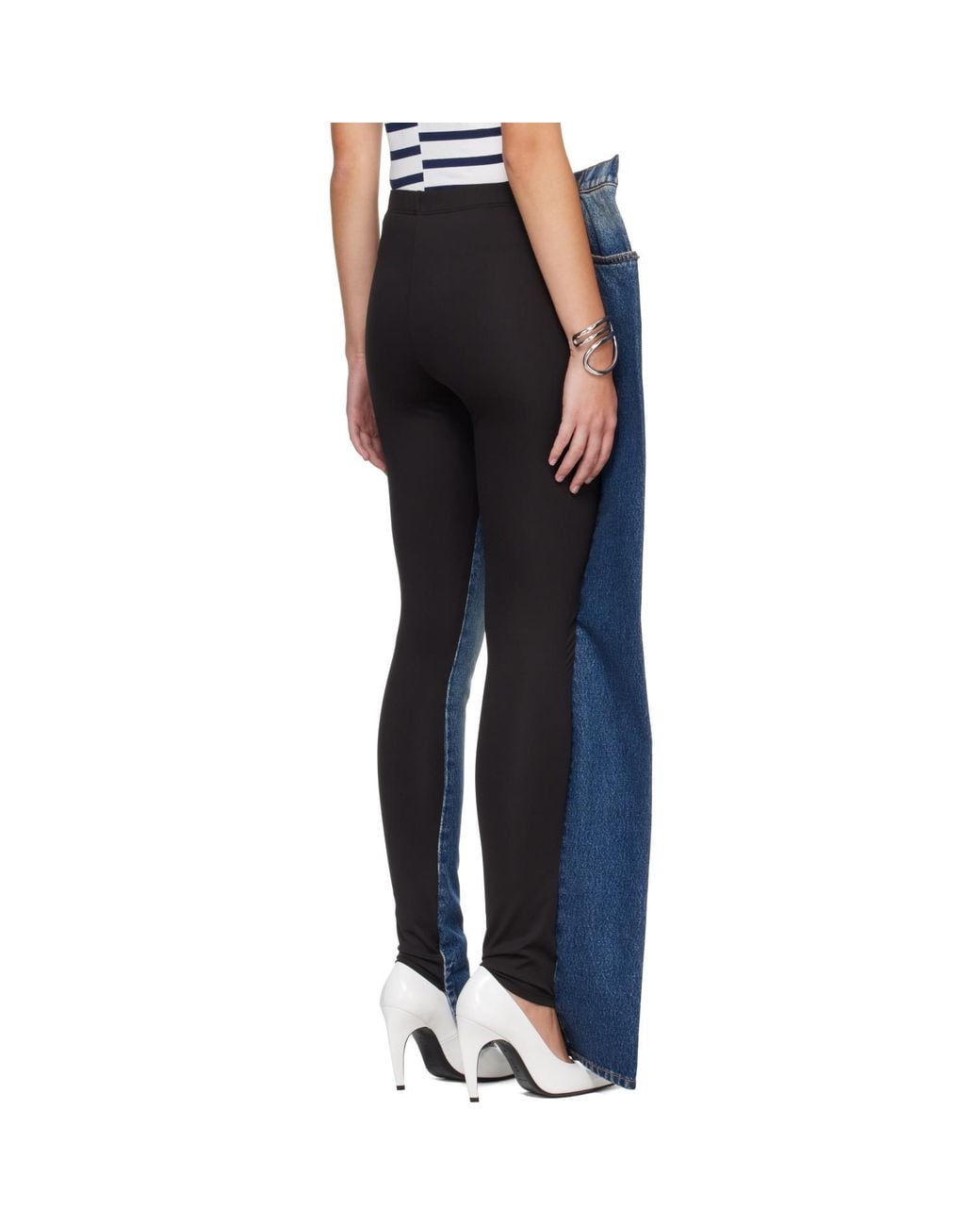 Jean Paul Gaultier Blue Belt-Loop Jeans
