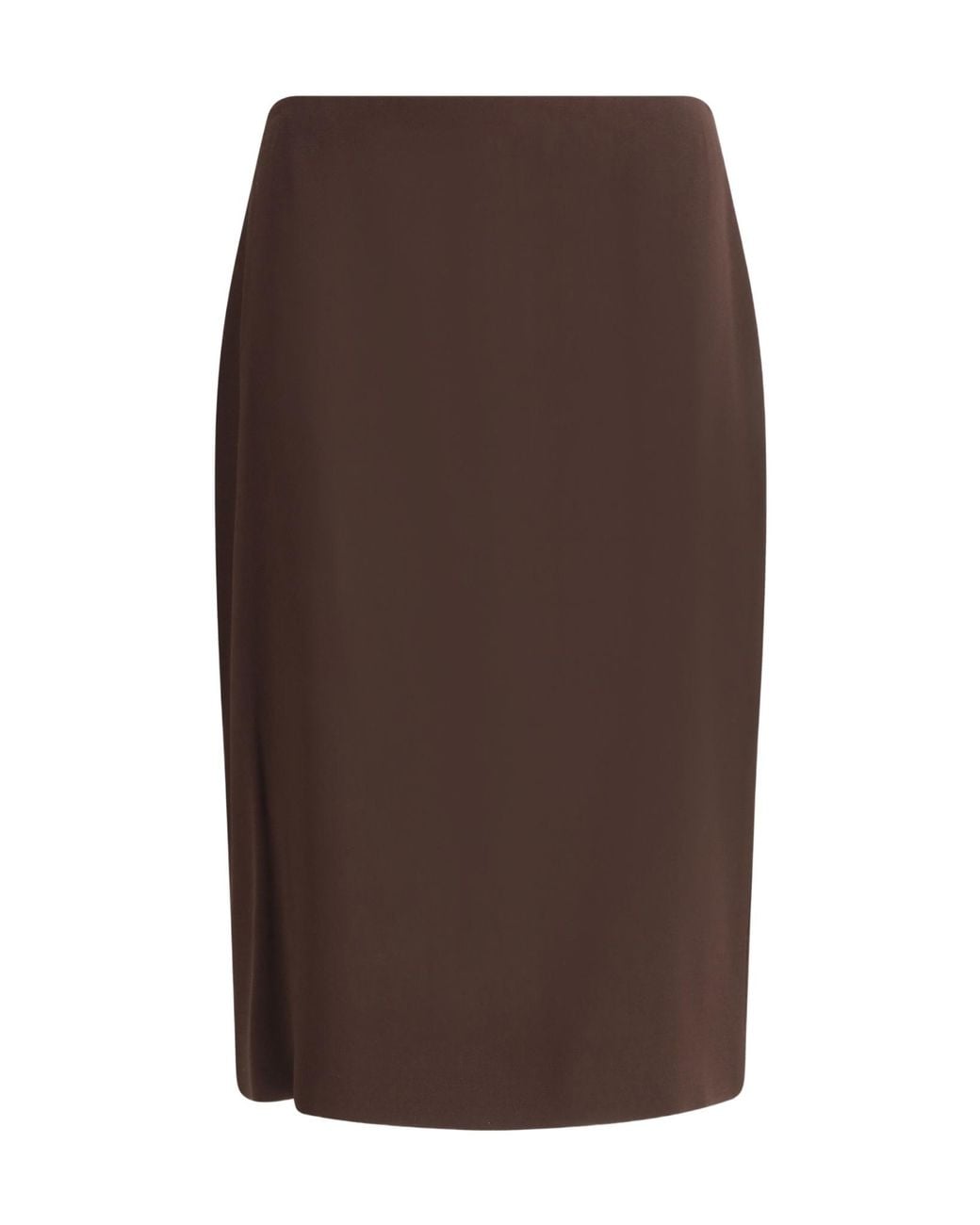 Tom Ford Brown Back Slit Pencil Skirt
