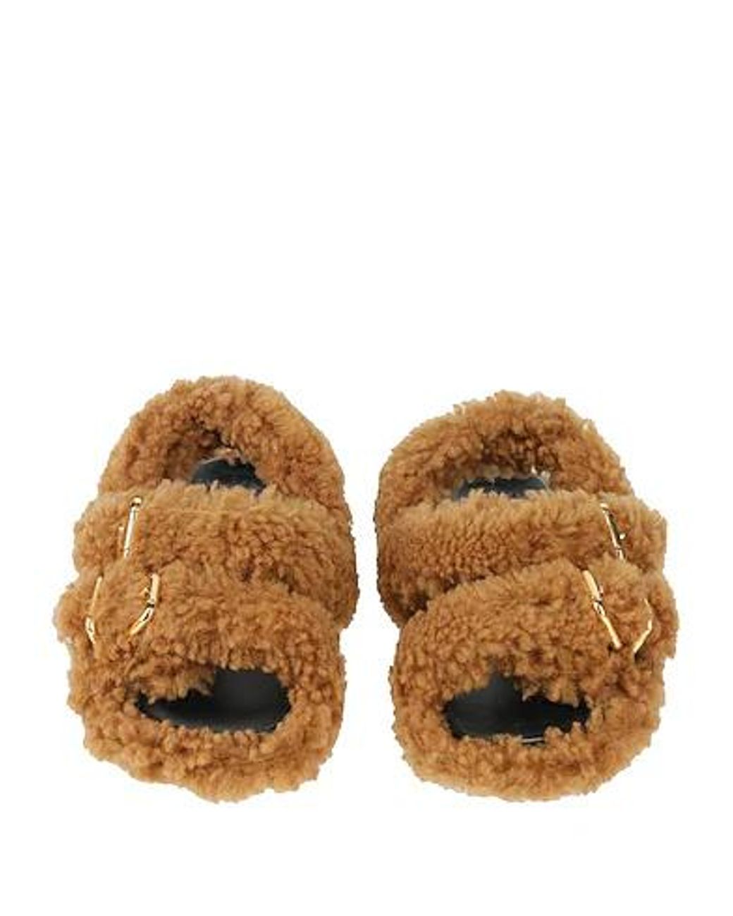 Marni Brown Plain Colour Sandals