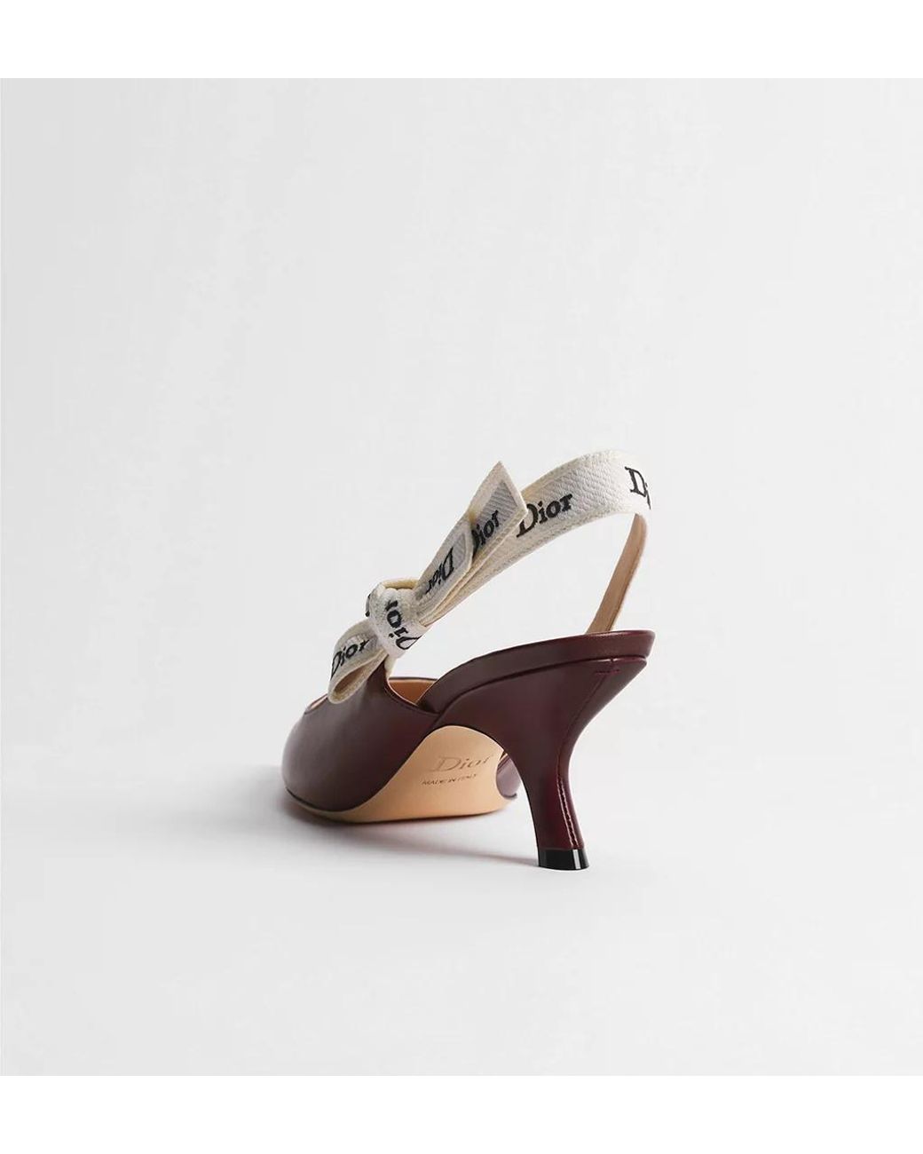 Dior Brown J'A Slingback Pump