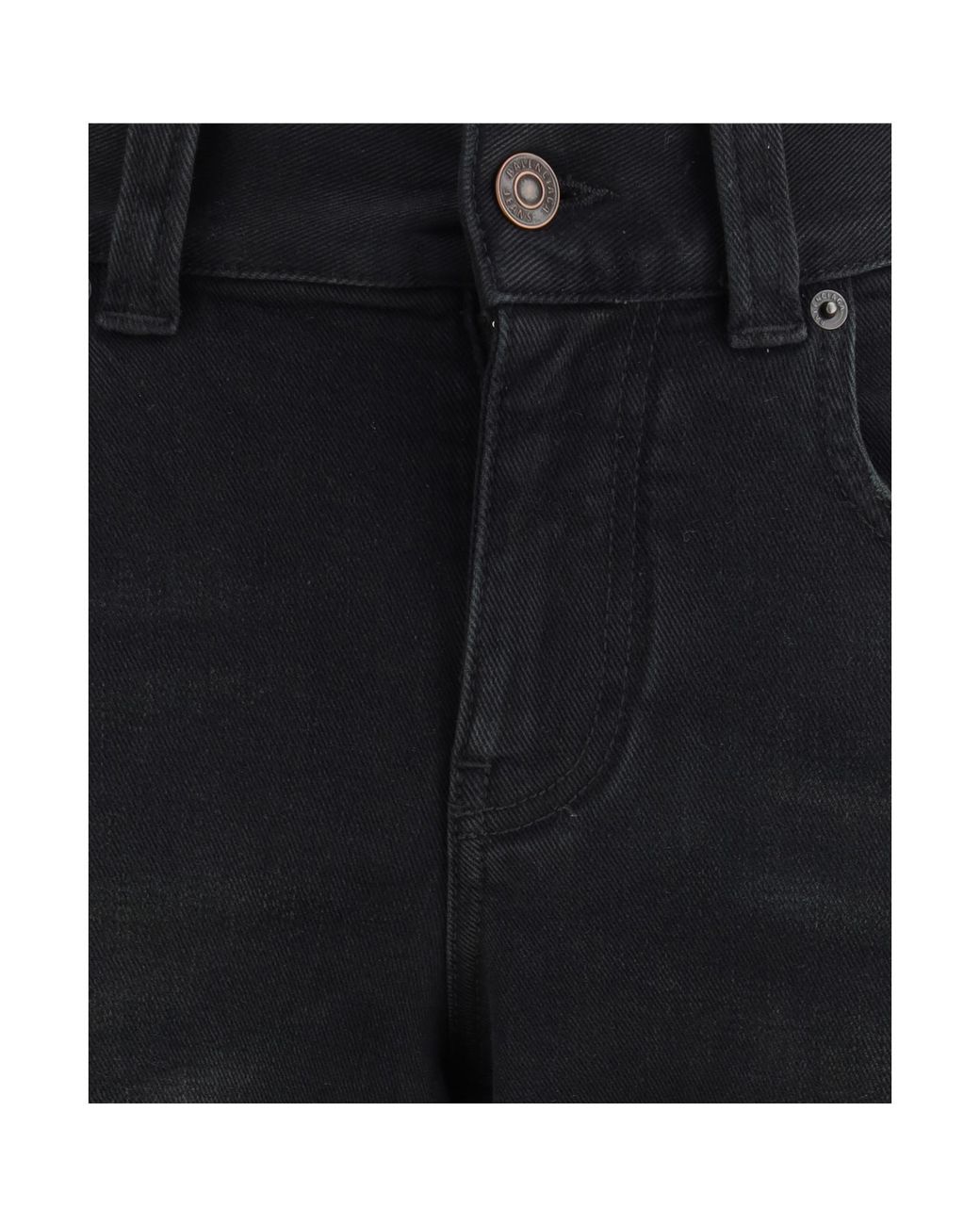 Balenciaga Black Slim-Fit Bootcut Jeans