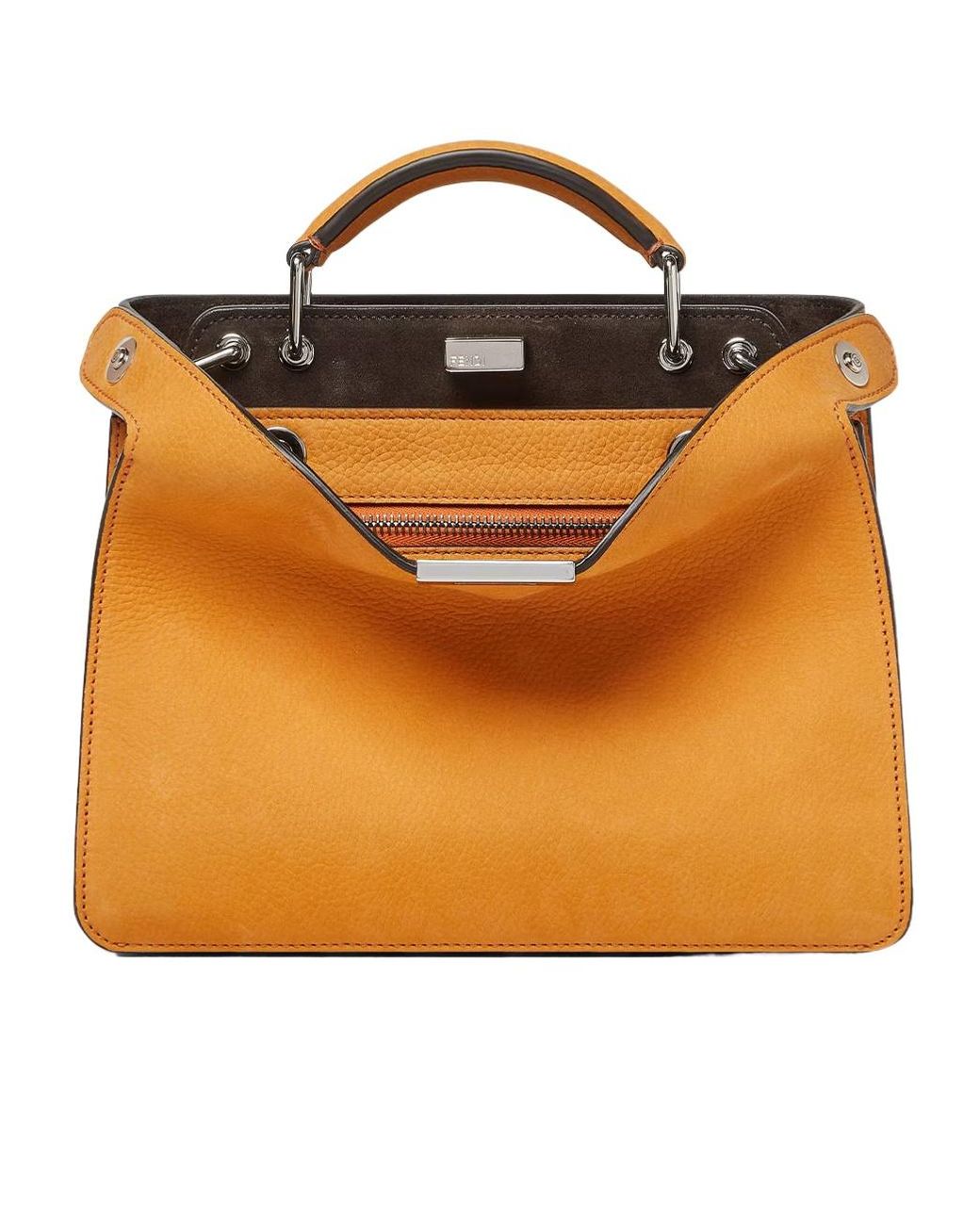 Fendi Orange Peekaboo Iseeu Small for men