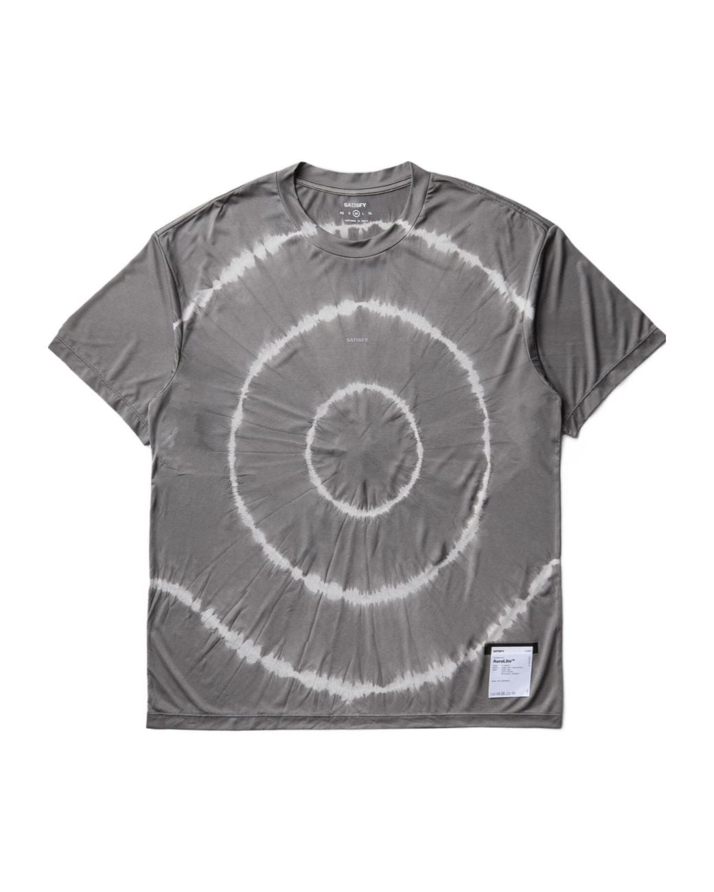 Satisfy Gray Short-Sleeved T-Shirt for men