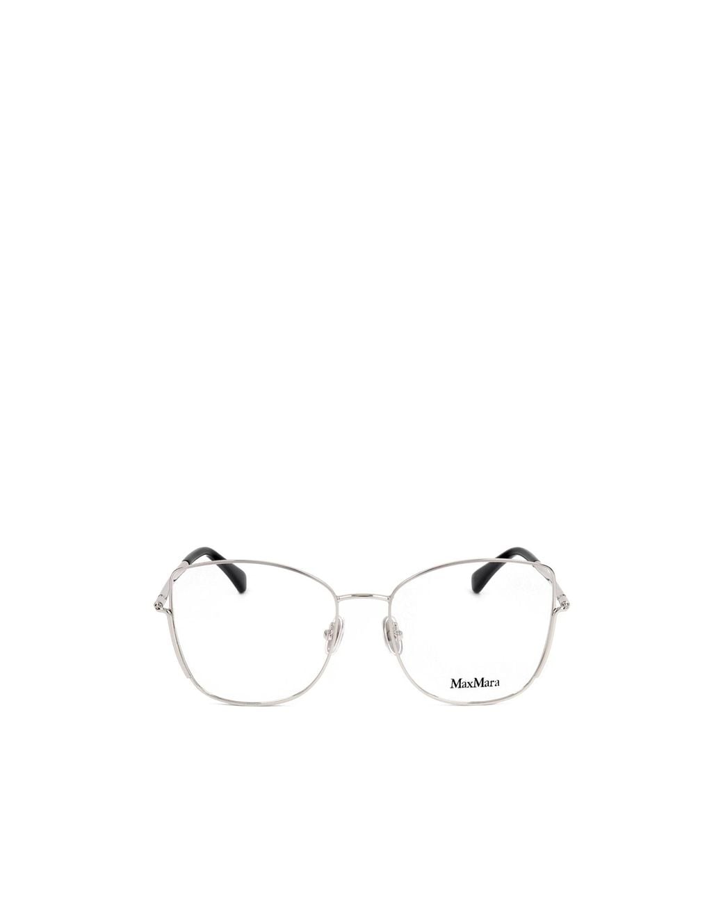 Max Mara Natural Butterfly Frame Glasses