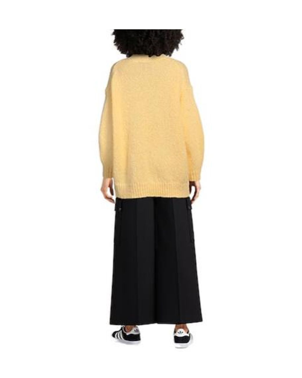 Isabel Marant Yellow Solid Knit Turtleneck Sweater