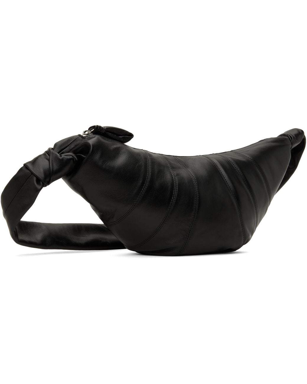 Lemaire Black Croissant Medium Shoulder Bag for men