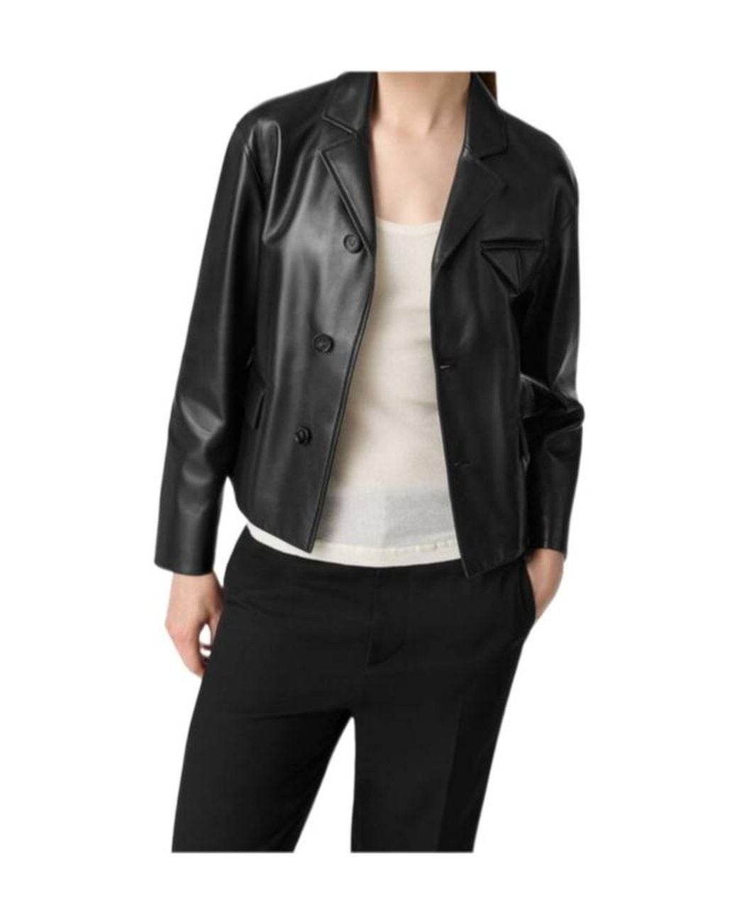 Bottega Veneta Black Clothing Jackets