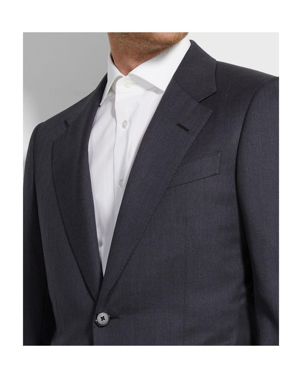 Zegna Blue Centoventimila Wool Suit for men