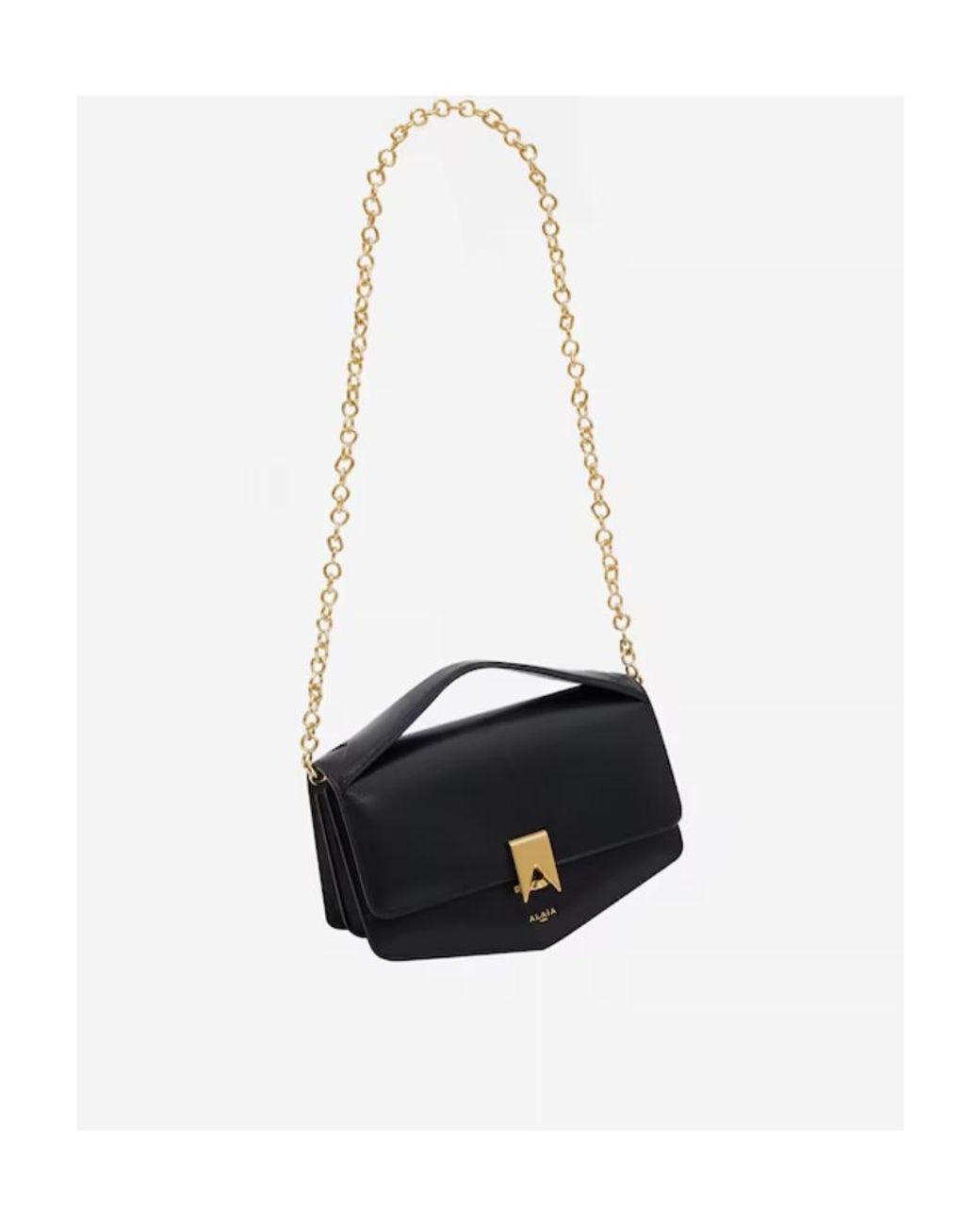 Alaïa Black Alaïa Le Papa East West Small Crossbody Bag