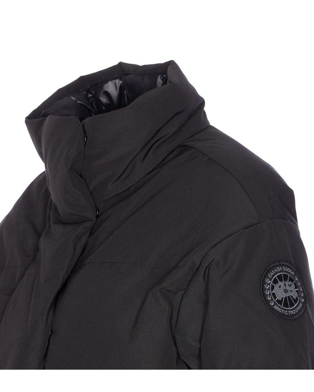 Canada Goose Black Grandview Cropped Jacket