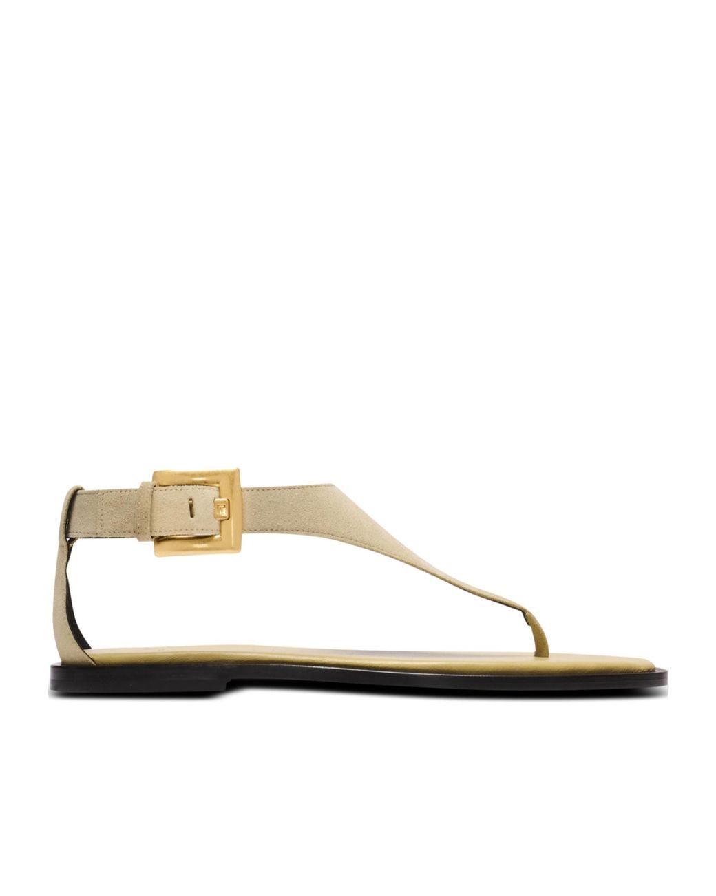 Balmain Multicolor Anthem Flat Toe-Post Sandals