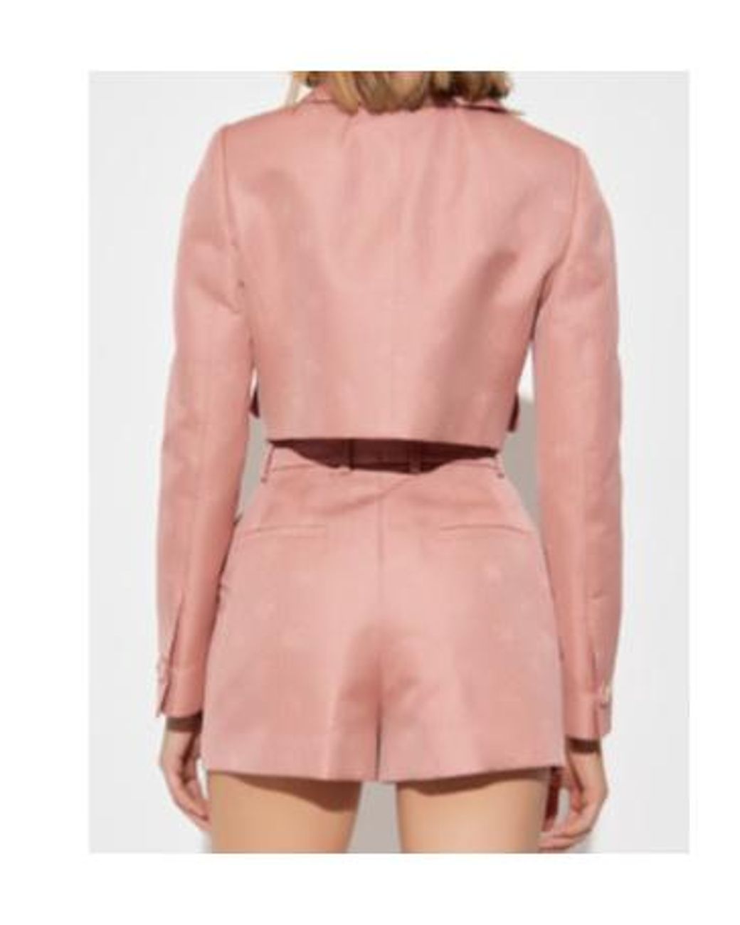 Dolce & Gabbana Pink Short Jacket