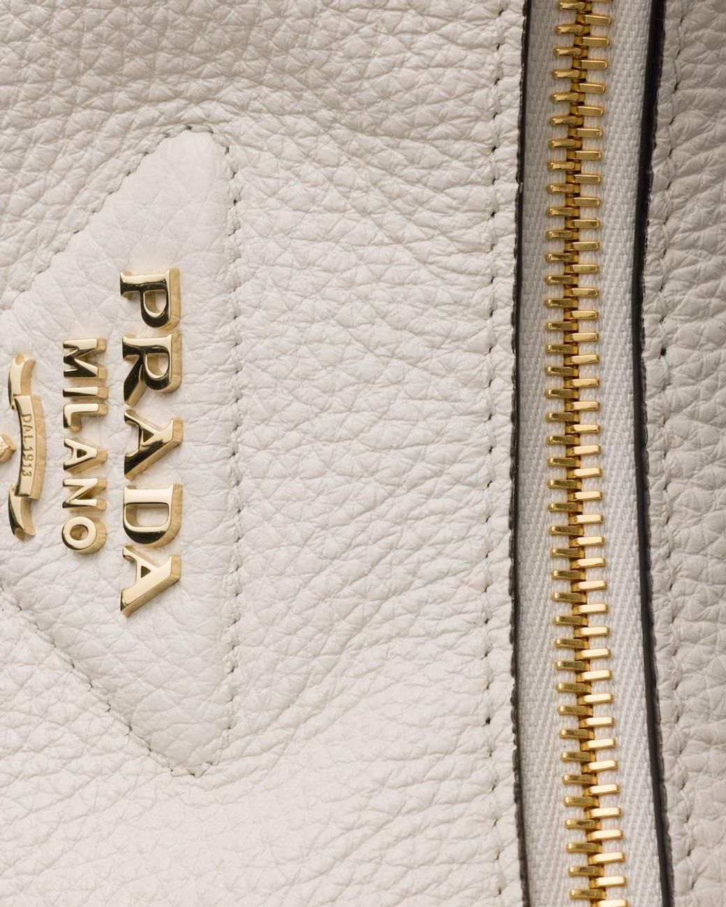 Prada Gray Sacca Small Shoulder Bag