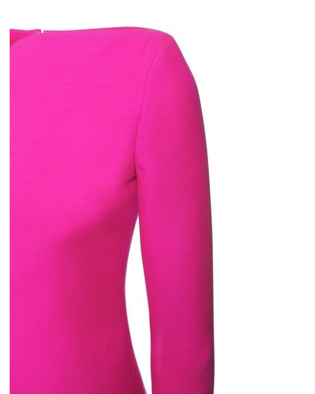 Valentino Pink Long Sleeve Dress