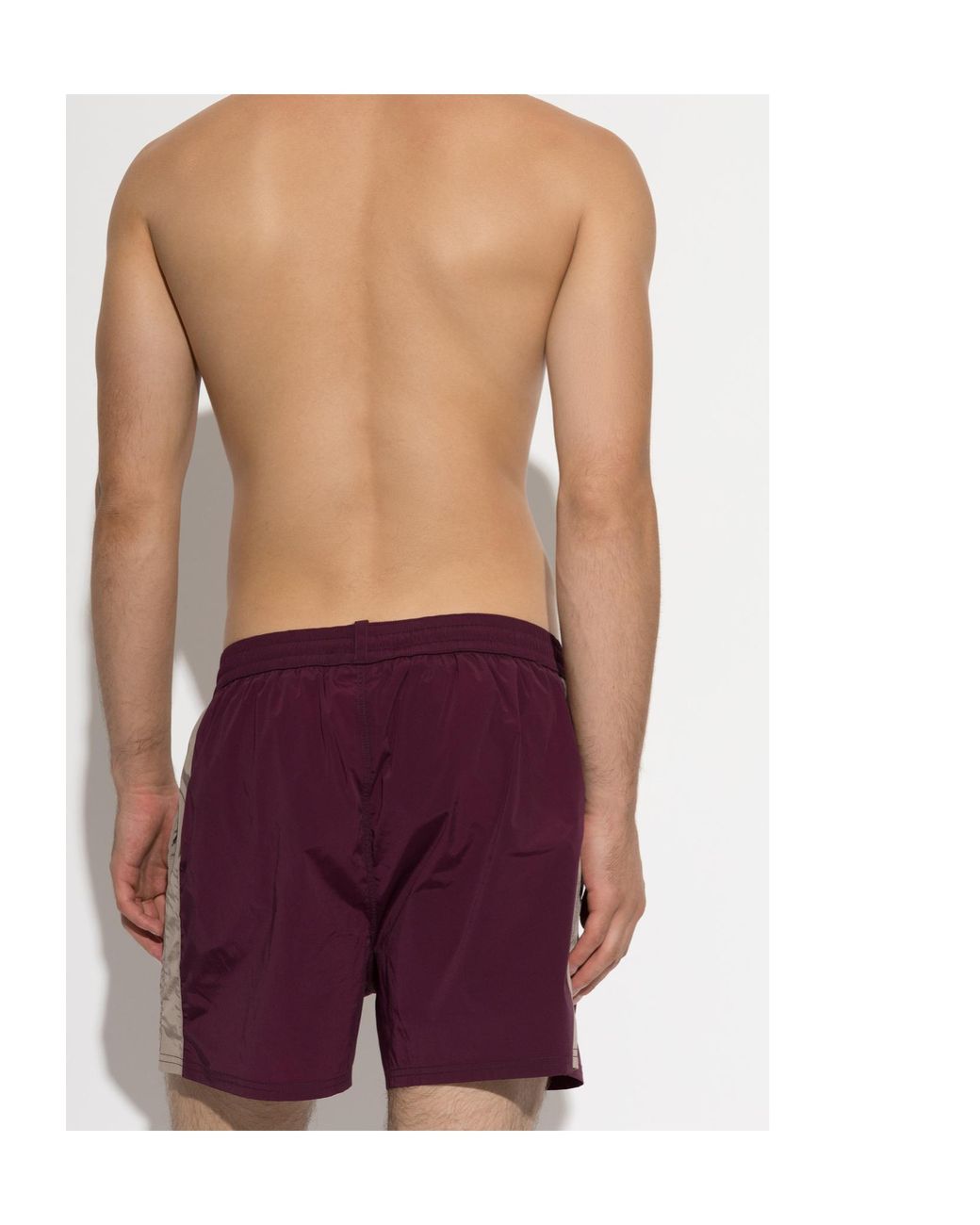 DSquared² Purple Drawstring Swim Trunks for men