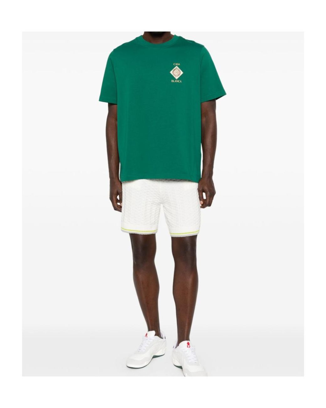 Casablanca Green Plafond Orné De Musique T-Shirt for men