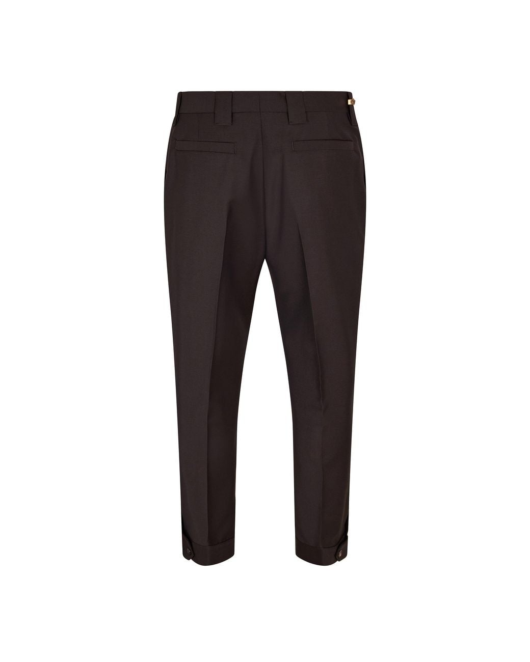 Versace Gray Casual Dress Trousers for men
