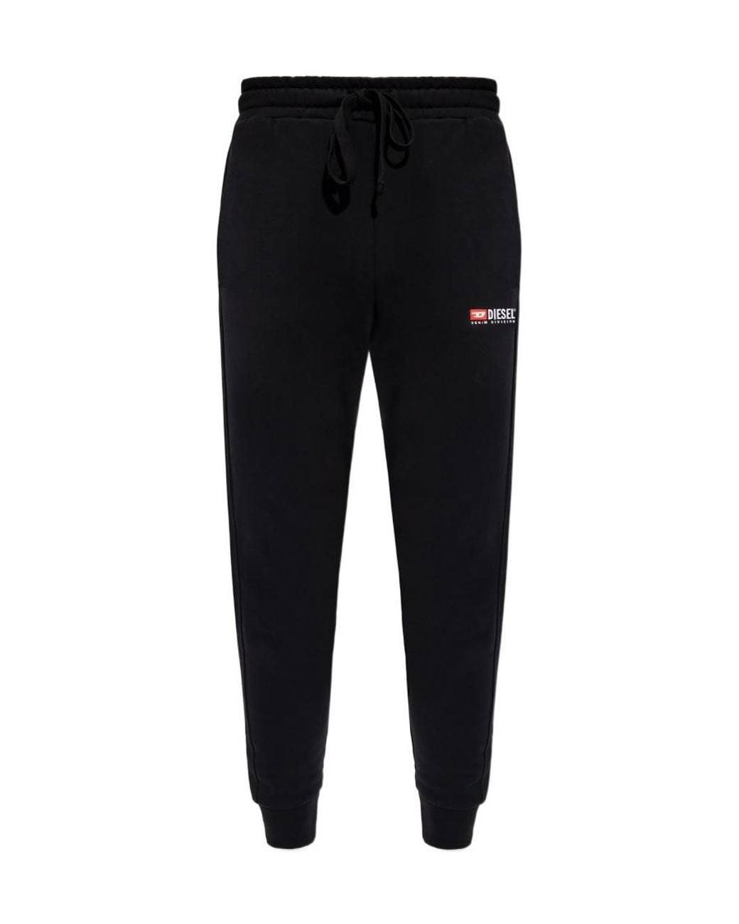 DIESEL Black P-Tary-Div Drawstring Sweatpants for men