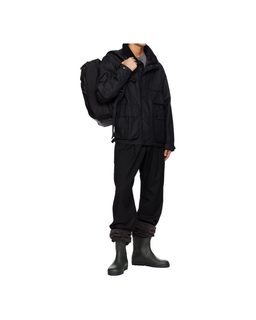 Master Piece Black Rise Ver.2 Backpack for men