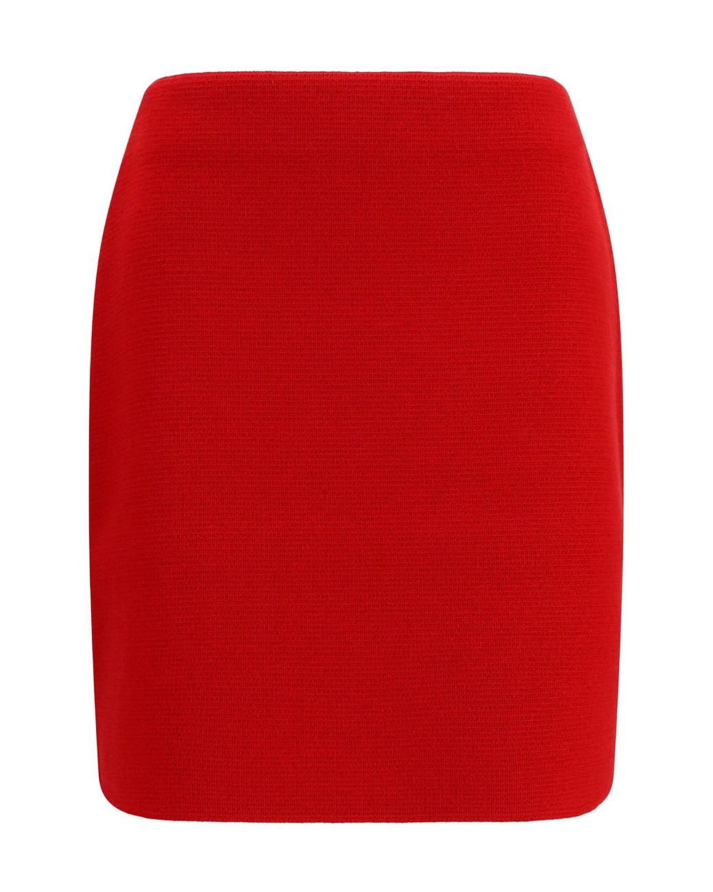 Fabiana Filippi Red Elastic-Waist Mini Skirt