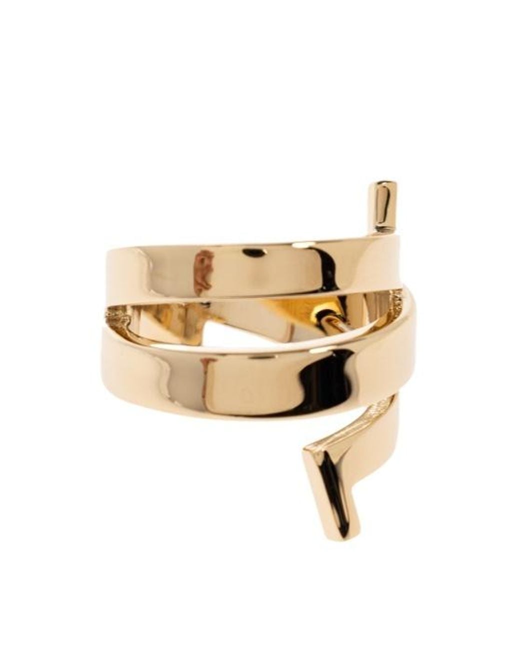 Ferragamo Natural Ferragamo Gancini Band Ring