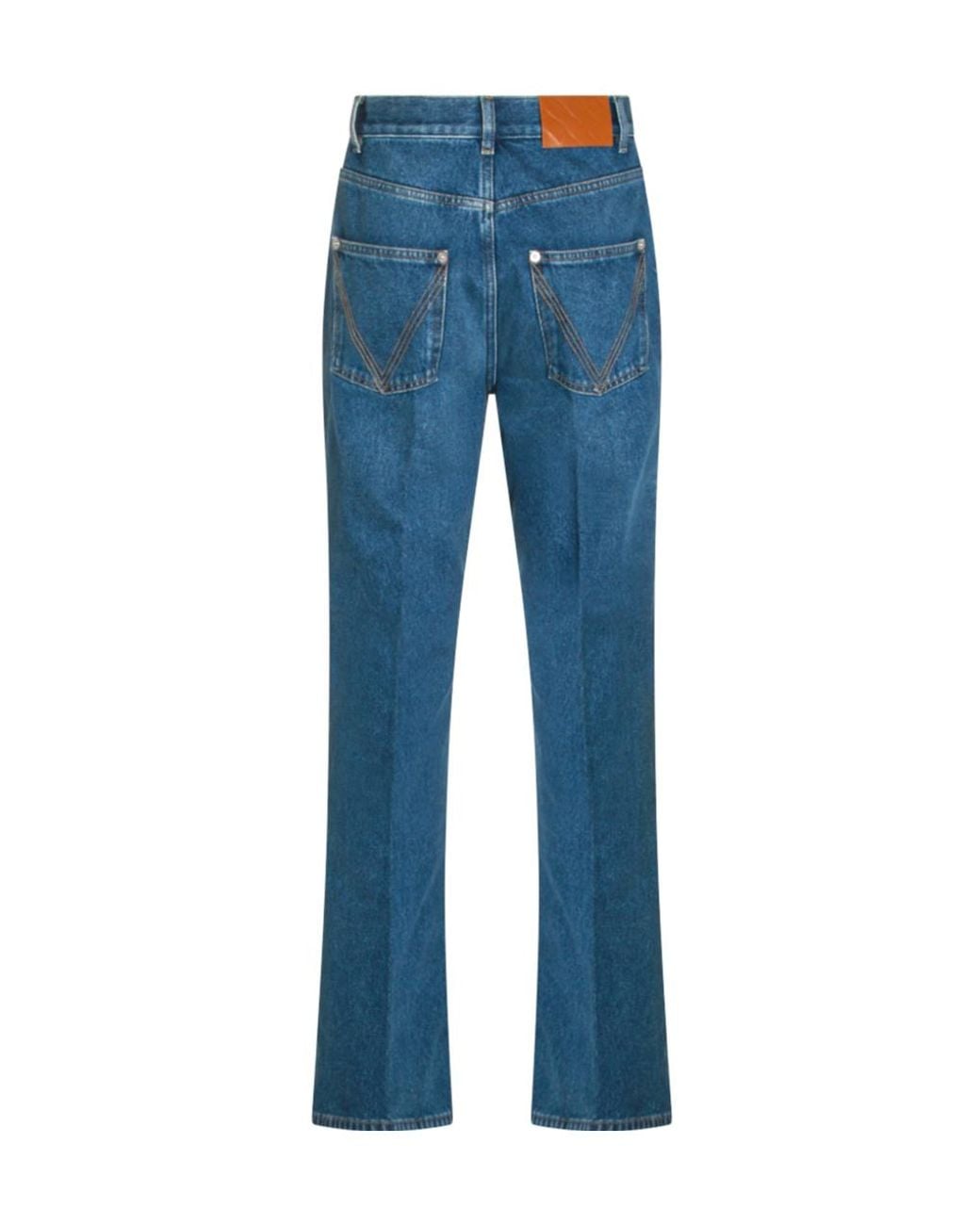 Bottega Veneta Blue Flared Jeans