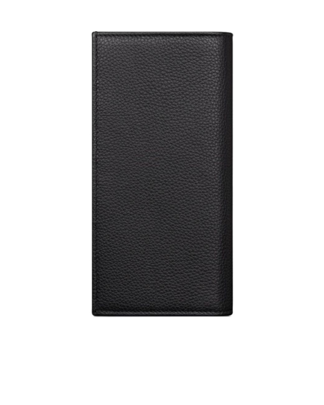 Dior Black Saddle Long Vertical Wallet for men