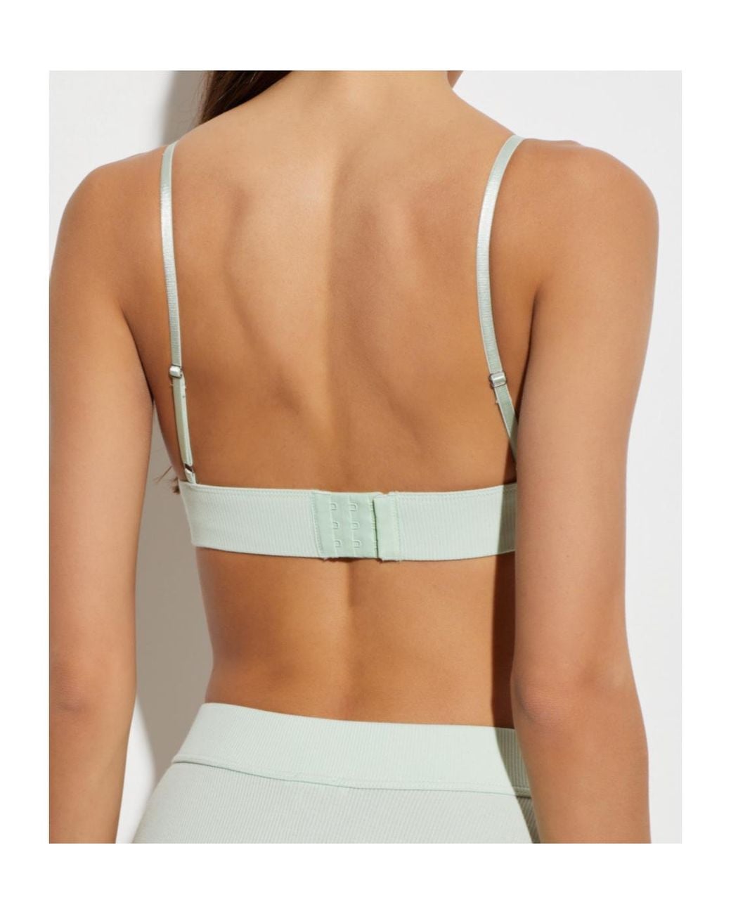 Palm Angels Gray Cami-Style Lingerie