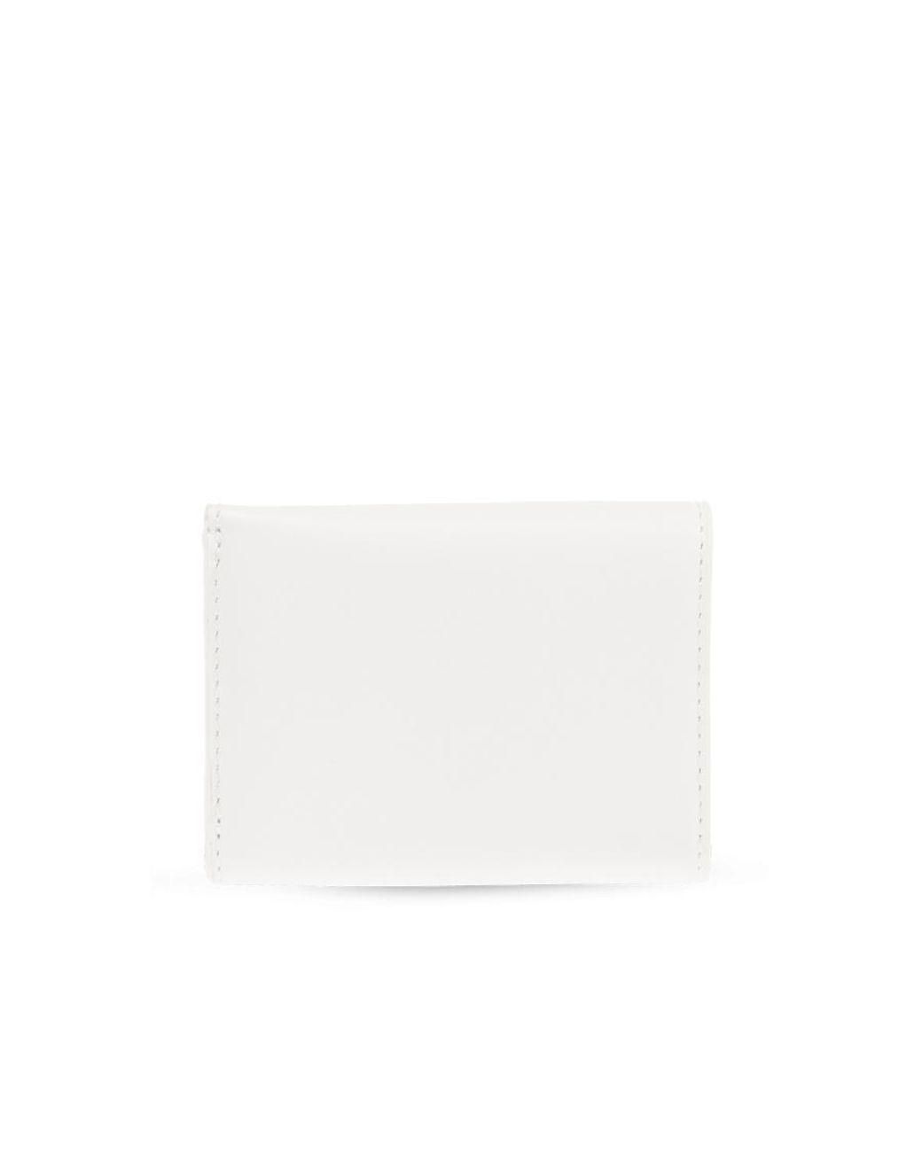 DIESEL White 1Dr Logo Plaque Tri-Fold Wallet