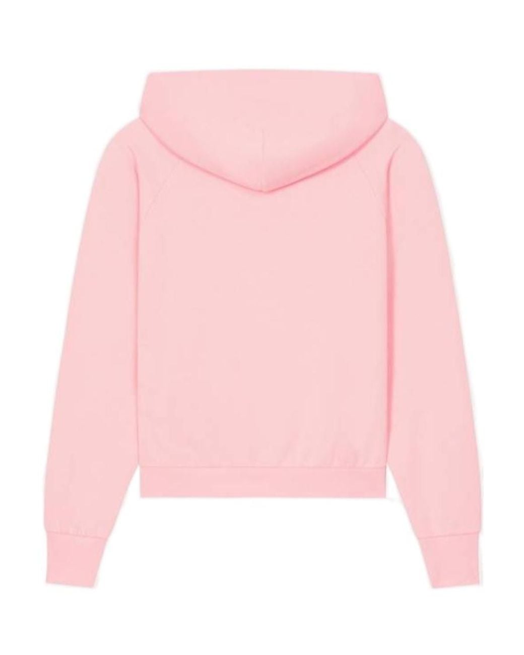 KENZO Pink 'Boke Flower Crest' Hooded Embroidered Zip-Up Cardigan