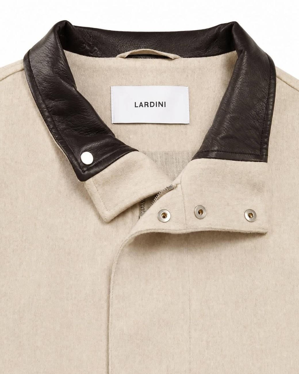 Lardini Natural Long-Sleeve Casual Jacket for men