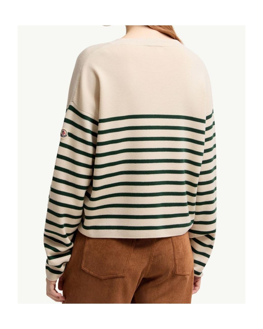 Moncler Multicolor Striped Crewneck Jumper