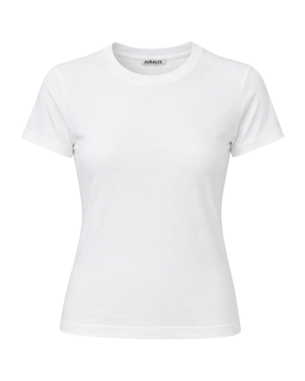 Auralee White Short-Sleeved T-Shirt