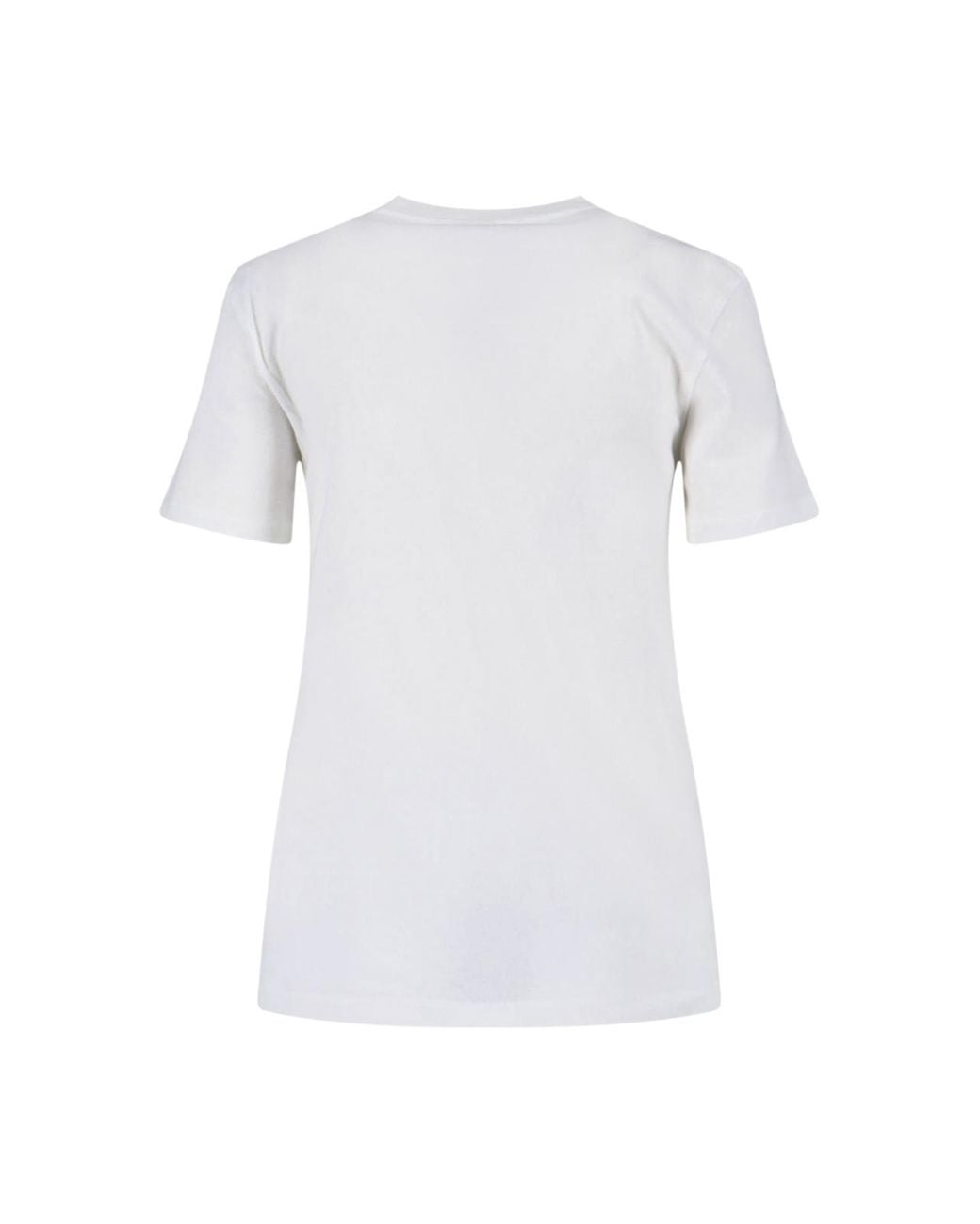 Chloé White Chloé Crew-Neck Jersey Logo T-Shirt