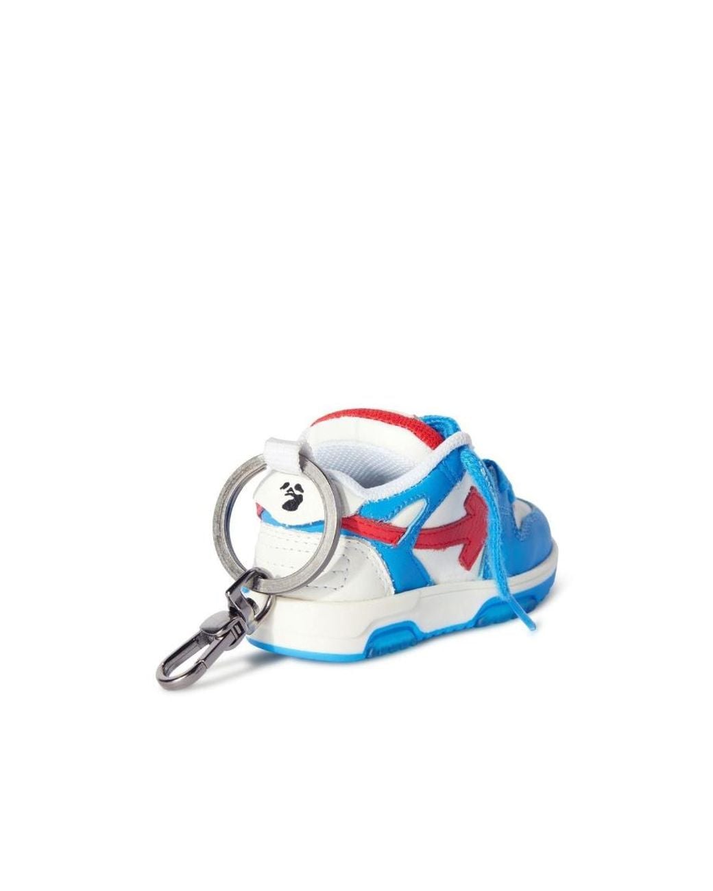 Off-White c/o Virgil Abloh Blue Ooo Sneaker Keyring for men