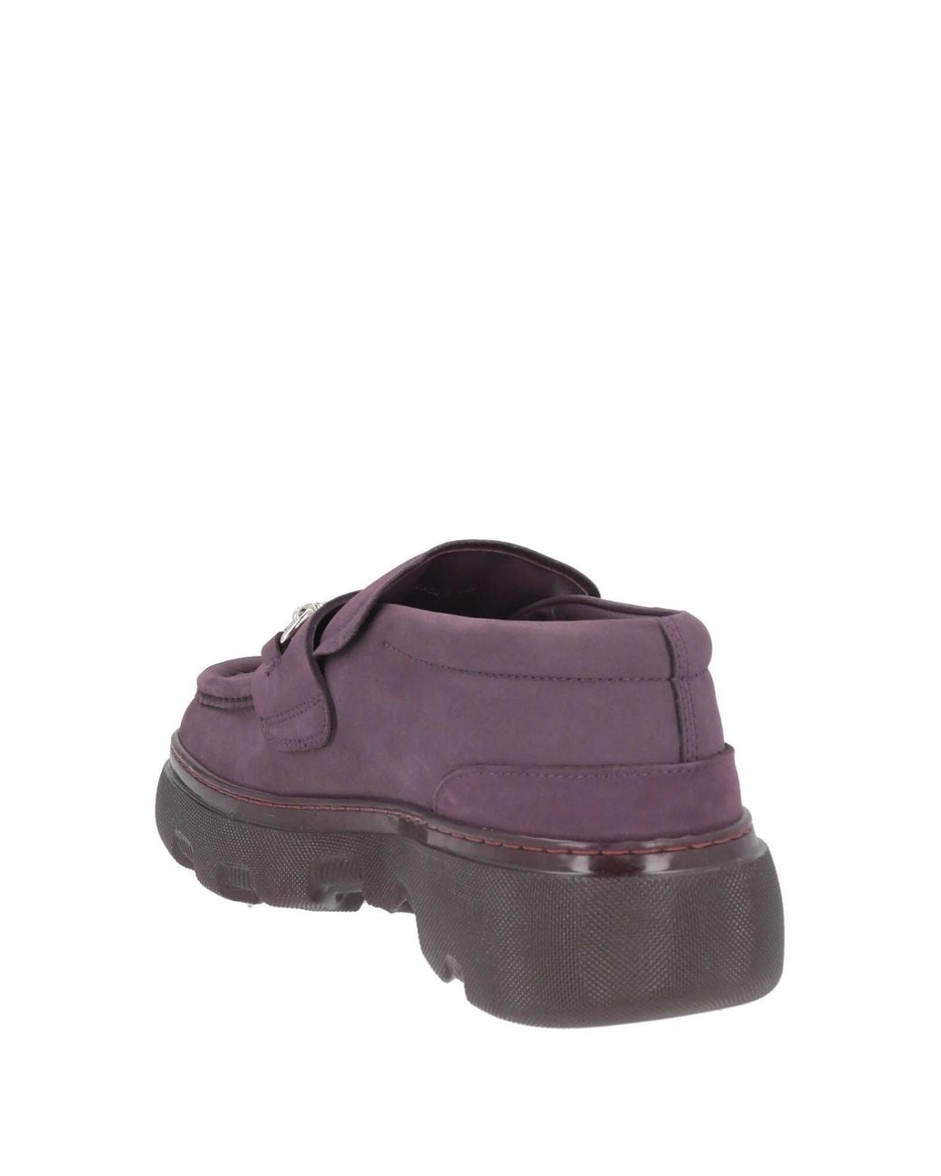Burberry Purple Chunky Loafers