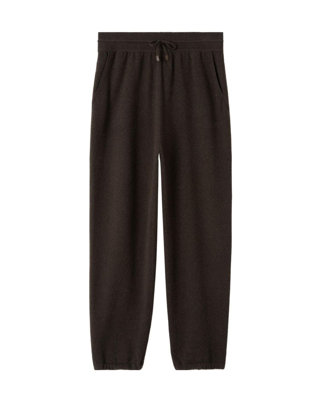Loro Piana Black Merano Trousers for men