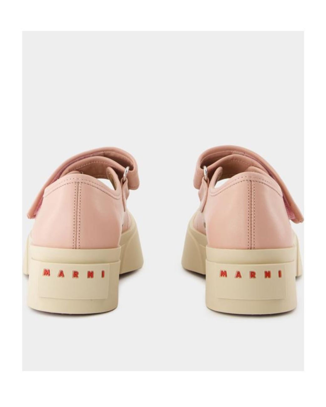 Marni Pink Mary Jane Ballerina Shoes