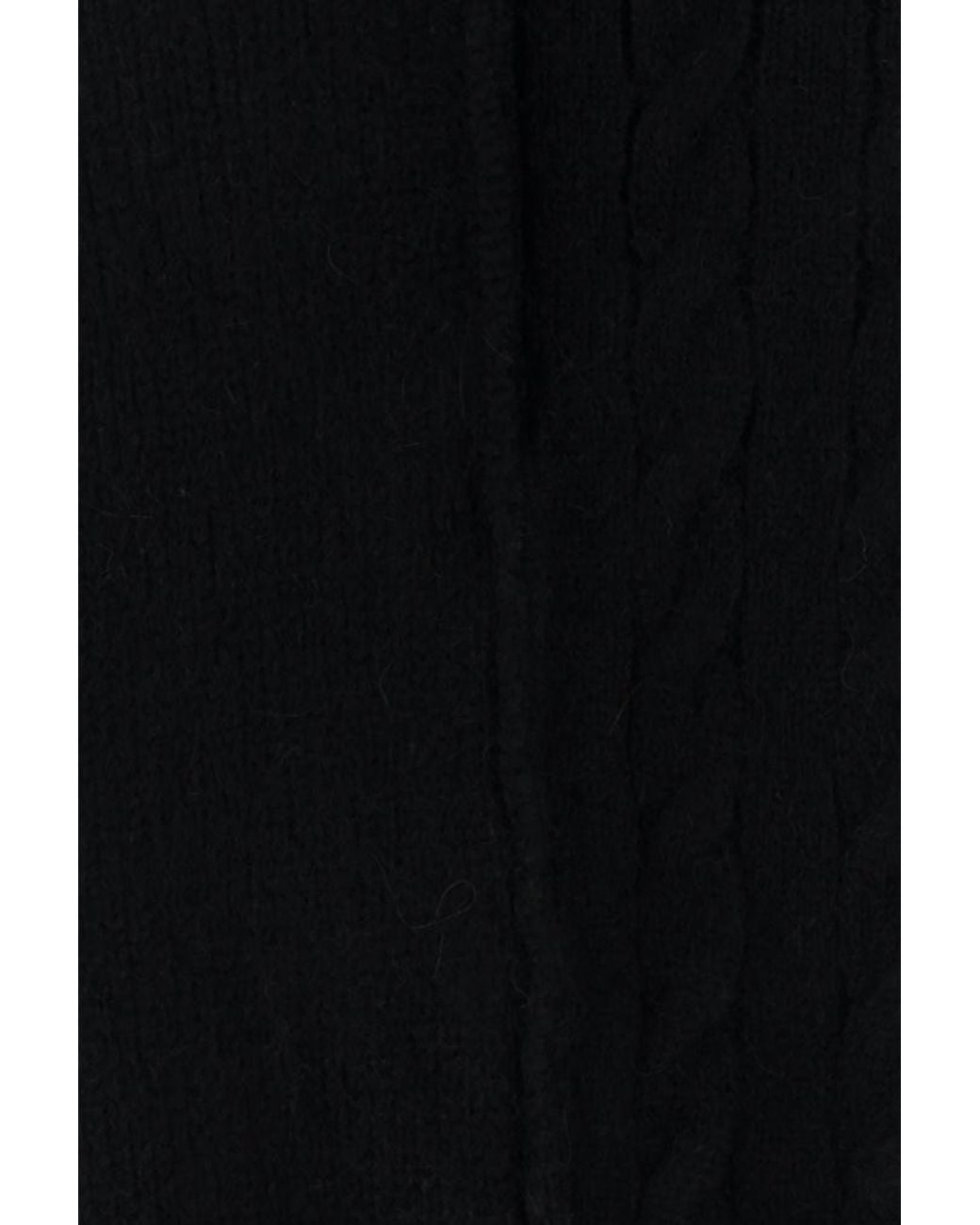 Vetements Black Button-Up Distressed Cardigan
