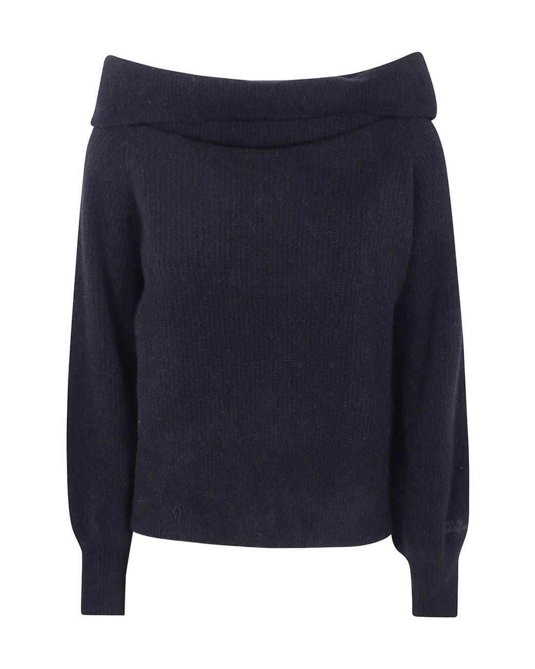 Mc2 Saint Barth Blue Long-Sleeved Sweater