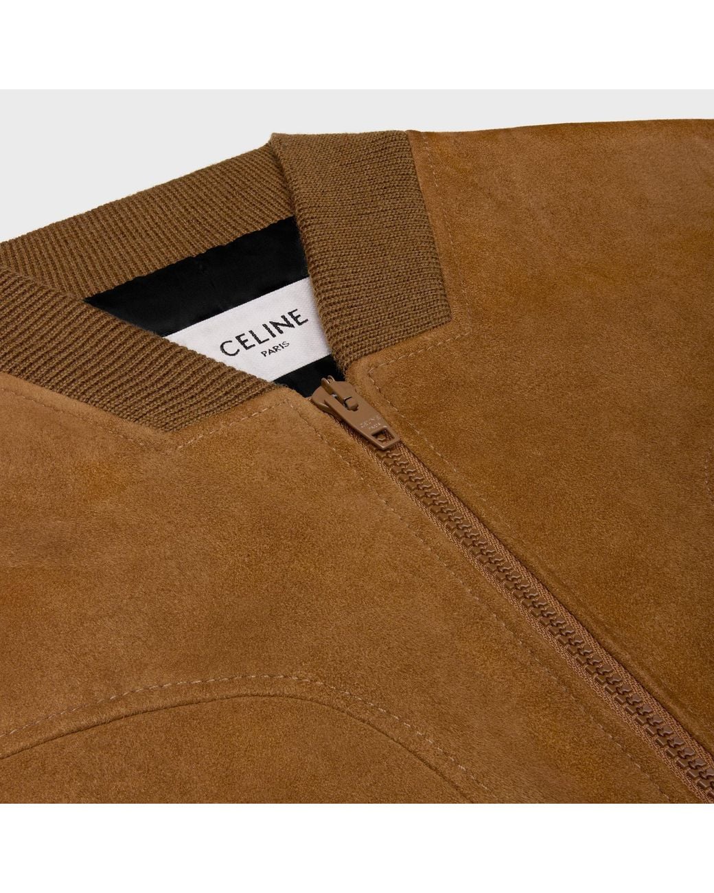 Céline Brown Boule Blouson Jacket for men