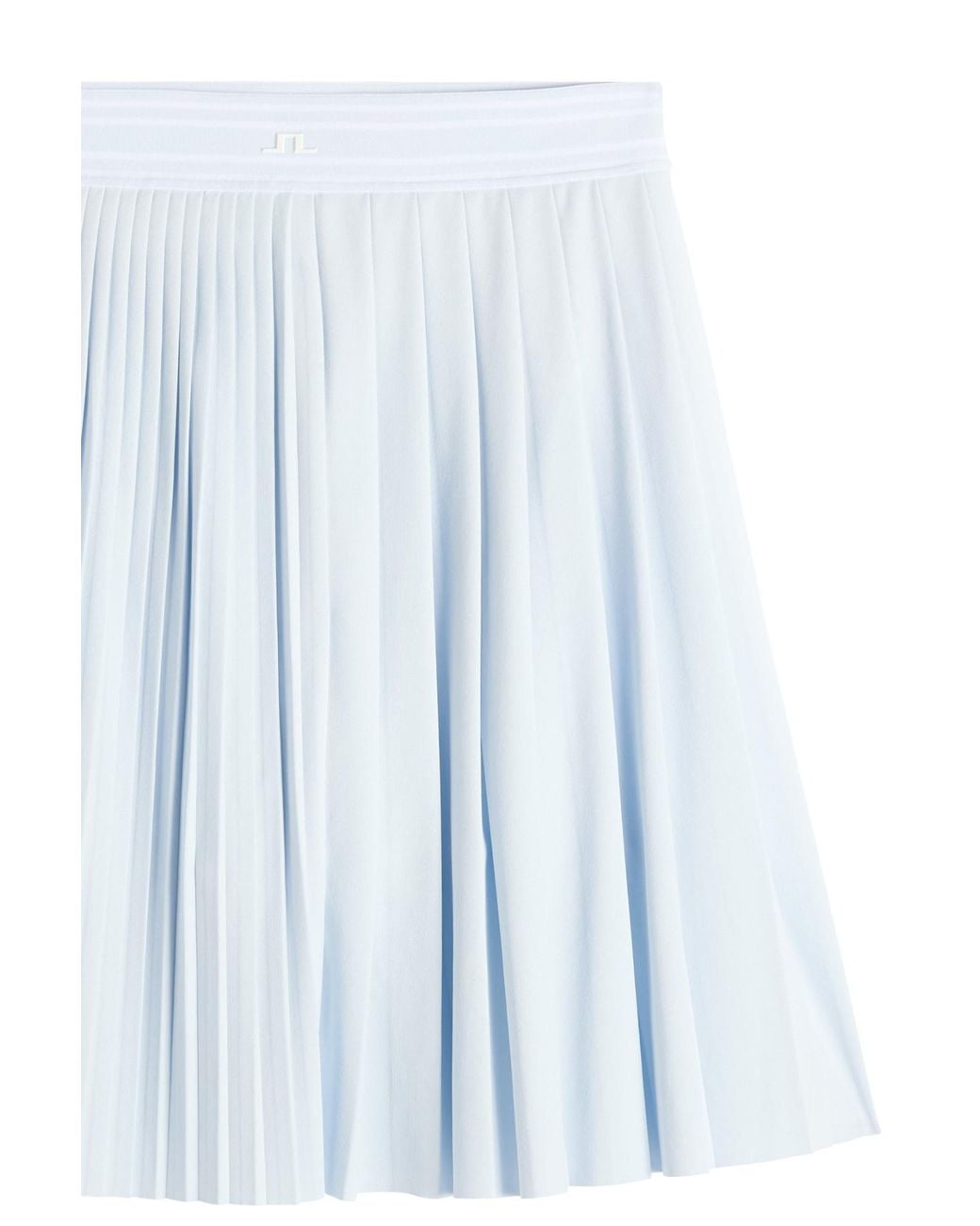 J.Lindeberg Blue Pleated Midi Skirt