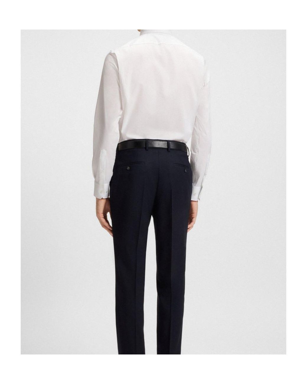 Boss White Boss Long-Sleeved Button-Up Shirt for men