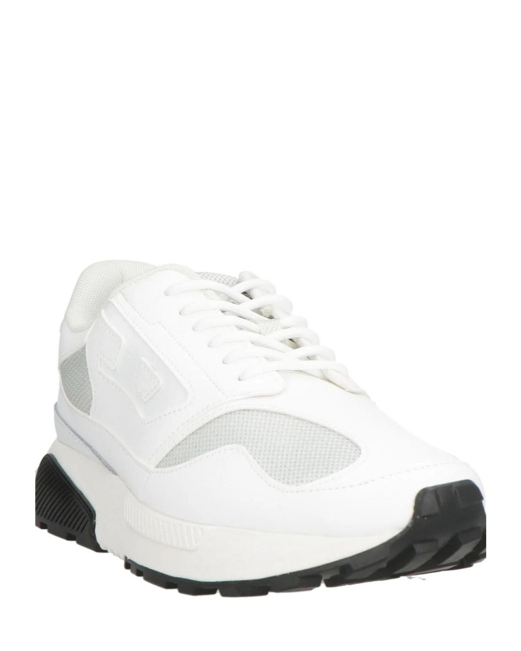 DIESEL White Simple Low-Top Casual Shoes
