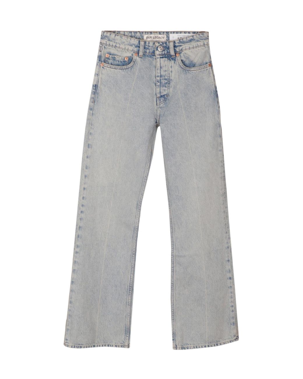 Our Legacy Gray Boot Cut Jeans Pants